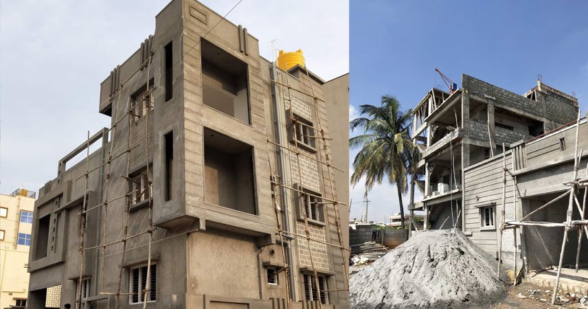 Custom Plot with Construction by Pranavi Constructions Bangalore
