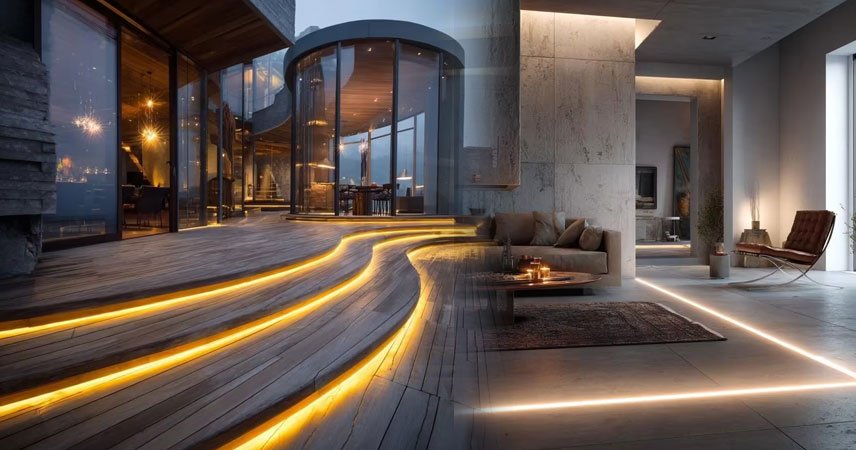 Flooring and Lighting by Pranavi Constructions Bangalore